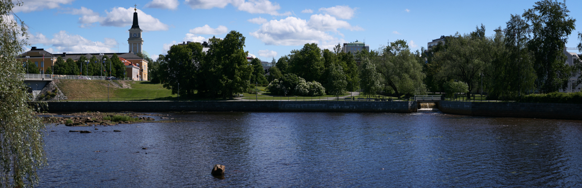 Die Skyline von Oulu