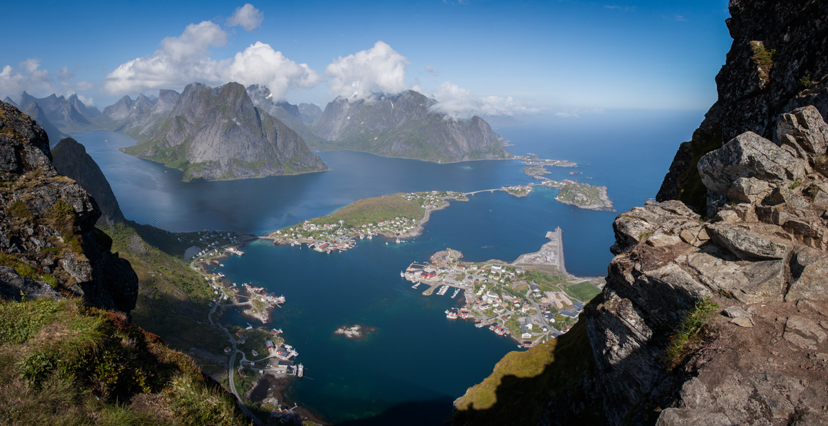 Panorama von Reine